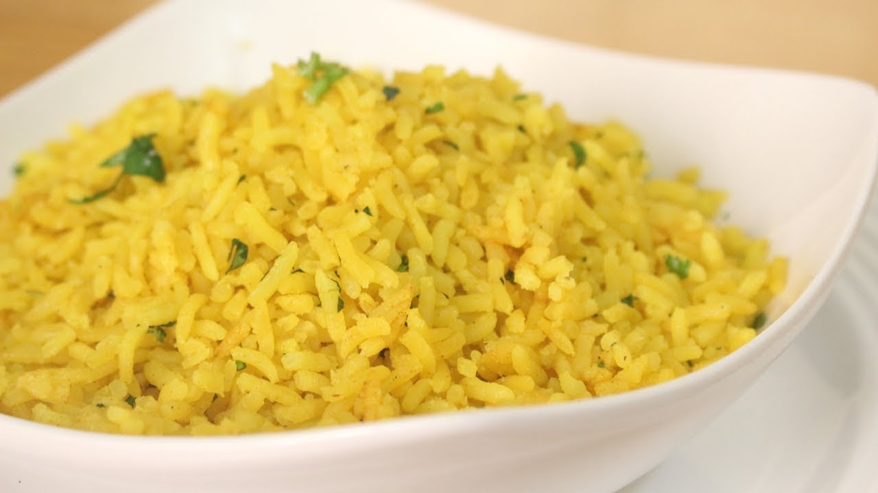 Arroz amarillo - Receta