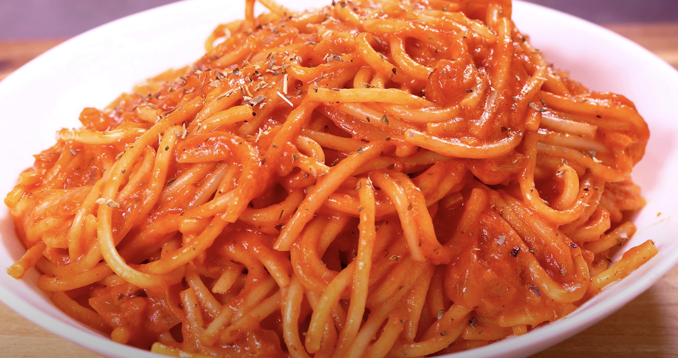 Espagueti Rojo Con Tomate Recetas De Cocina Faciles Rapidas Y