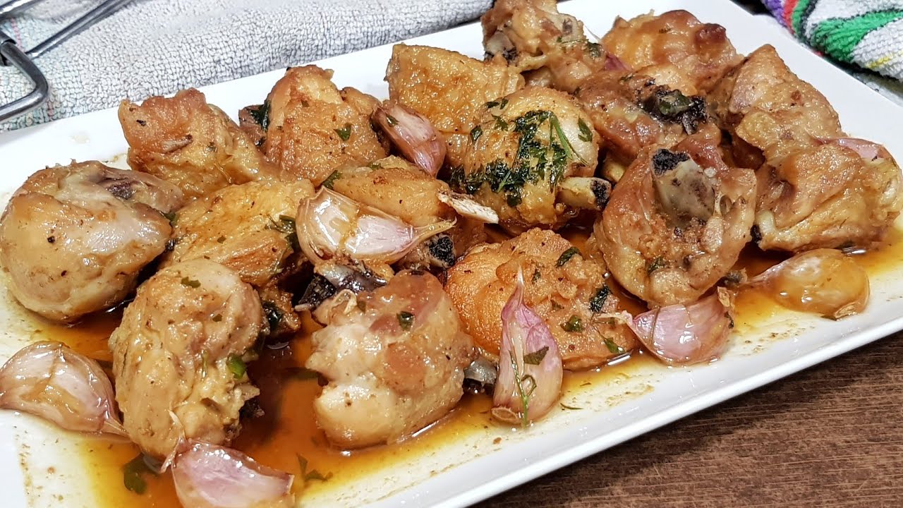 Pollo al ajillo la receta más fácil y con más sabor del ...