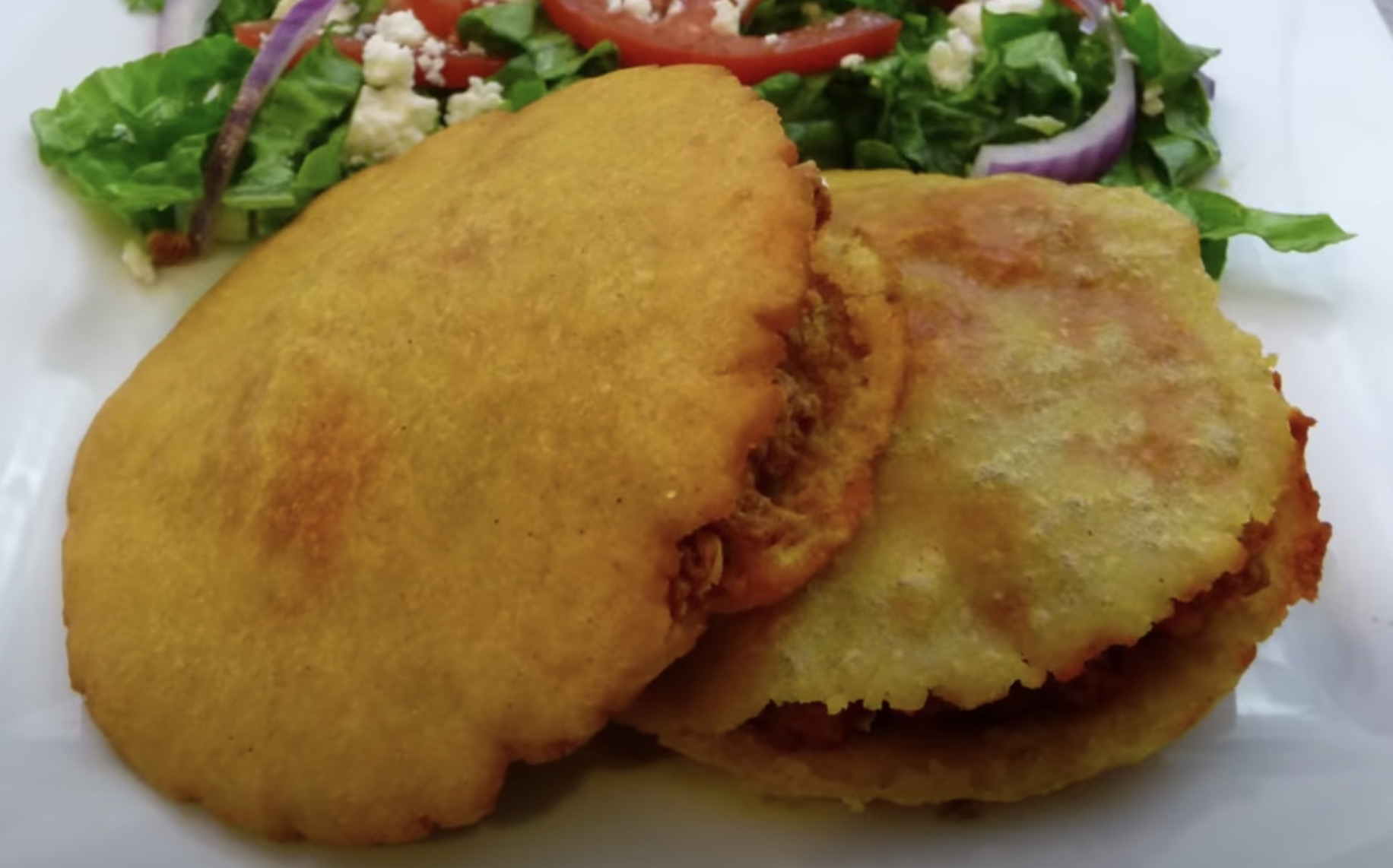Gorditas Fritas "Infladas" receta comida Mexicana
