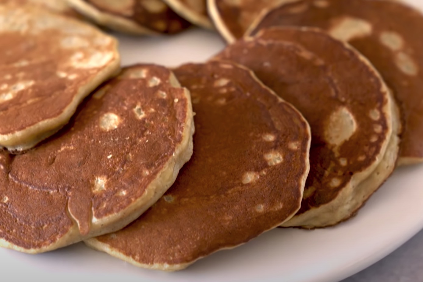 Pancakes de avena, solo 3 ingredientes